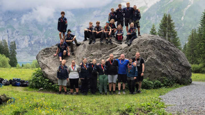 Troppen i Kandersteg